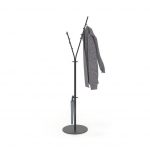 ΚAΛΟΓΕΡΟΣ DROMEAS ΜΑΥΡΟΣ (0,40x0,40x1,80) ΜΕ 2 ΚΛΑΔΙΑ ΚΑΙ ΟΜΠΡΕΛΟΘΗΚΗ