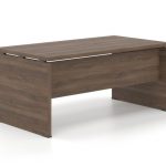 Γραφείο Διευθυντικό Dromeas σειράς Lysis Plus διάστασης 170Χ90X73Η σε απόχρωση καρυδιά Η3702